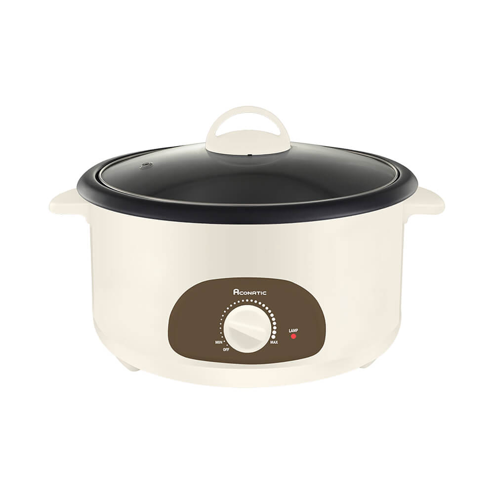 หม้ออเนกประสงค์ ACONATIC AN-POT1100 สีครีม 3 ลิตร_1